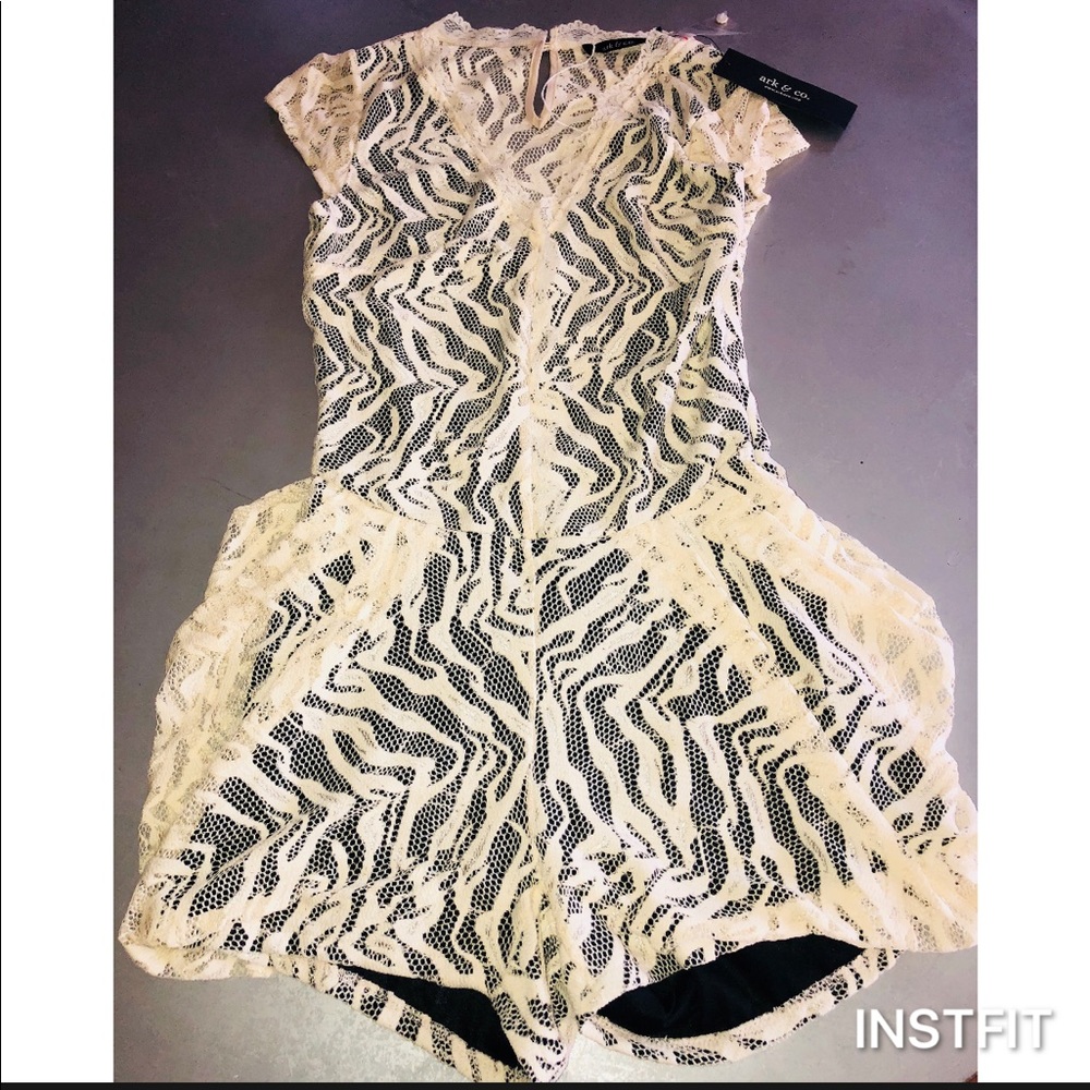 Ark&Co Lace Romper